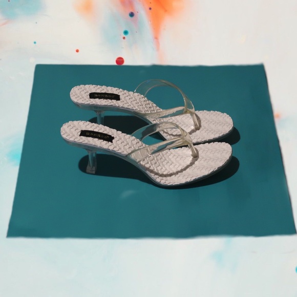 Dolls Kill Shoes - Clear To See Heels